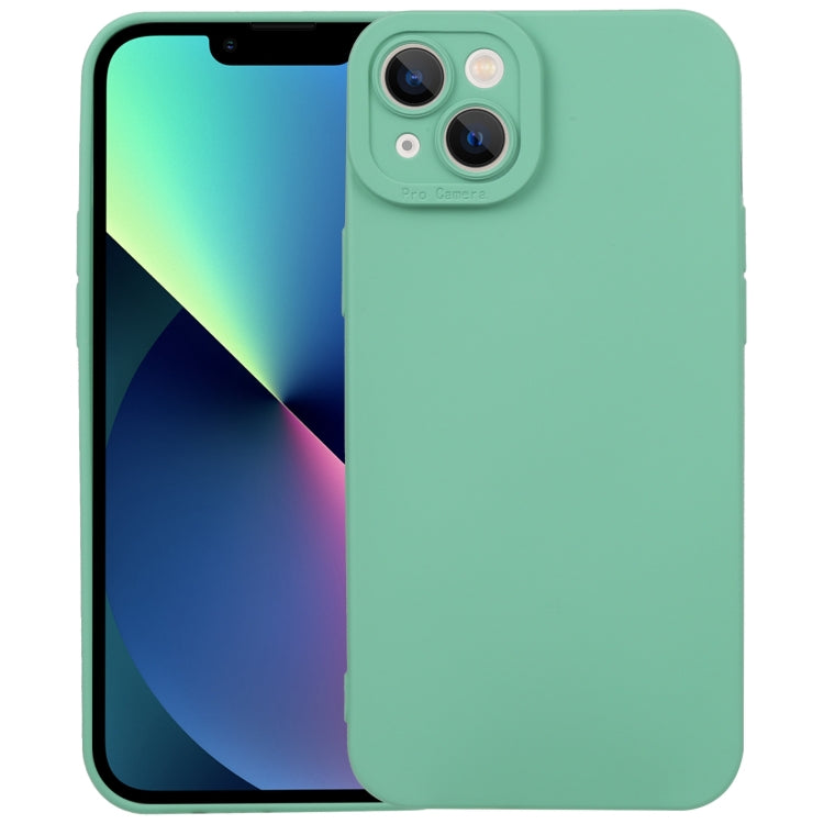 For iPhone 14 Plus Liquid Silicone Full Coverage Phone Case