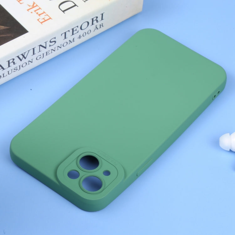 For iPhone 14 Plus Liquid Silicone Full Coverage Phone Case