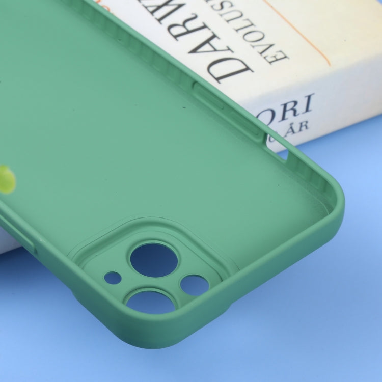 For iPhone 14 Plus Liquid Silicone Full Coverage Phone Case