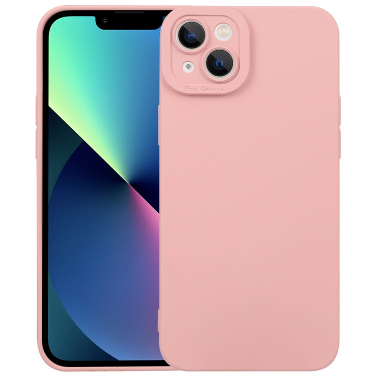 For iPhone 14 Plus Liquid Silicone Full Coverage Phone Case