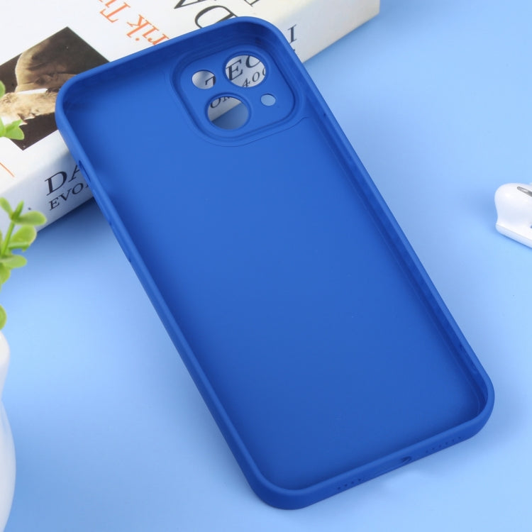 For iPhone 14 Plus Liquid Silicone Full Coverage Phone Case