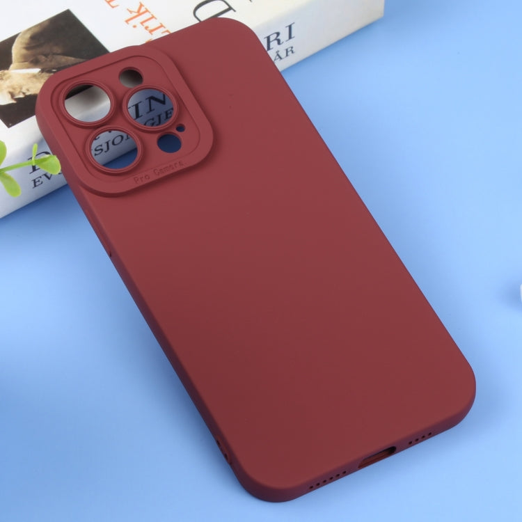 For iPhone 14 Pro Liquid Silicone Full Coverage Phone Case