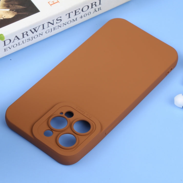 For iPhone 14 Pro Liquid Silicone Full Coverage Phone Case