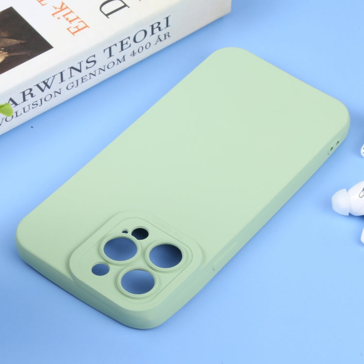 For iPhone 14 Pro Max Liquid Silicone Full Coverage Phone Case