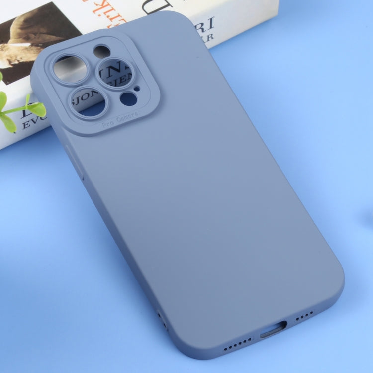 For iPhone 14 Pro Max Liquid Silicone Full Coverage Phone Case