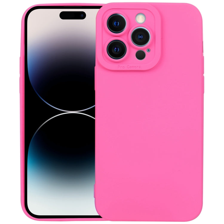 For iPhone 14 Pro Max Liquid Silicone Full Coverage Phone Case