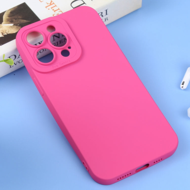 For iPhone 14 Pro Max Liquid Silicone Full Coverage Phone Case