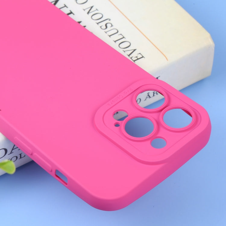 For iPhone 14 Pro Max Liquid Silicone Full Coverage Phone Case