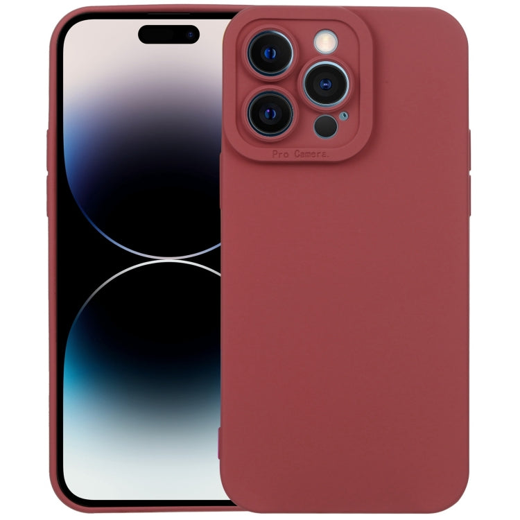For iPhone 14 Pro Max Liquid Silicone Full Coverage Phone Case