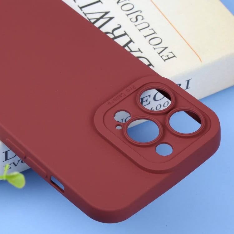 For iPhone 14 Pro Max Liquid Silicone Full Coverage Phone Case