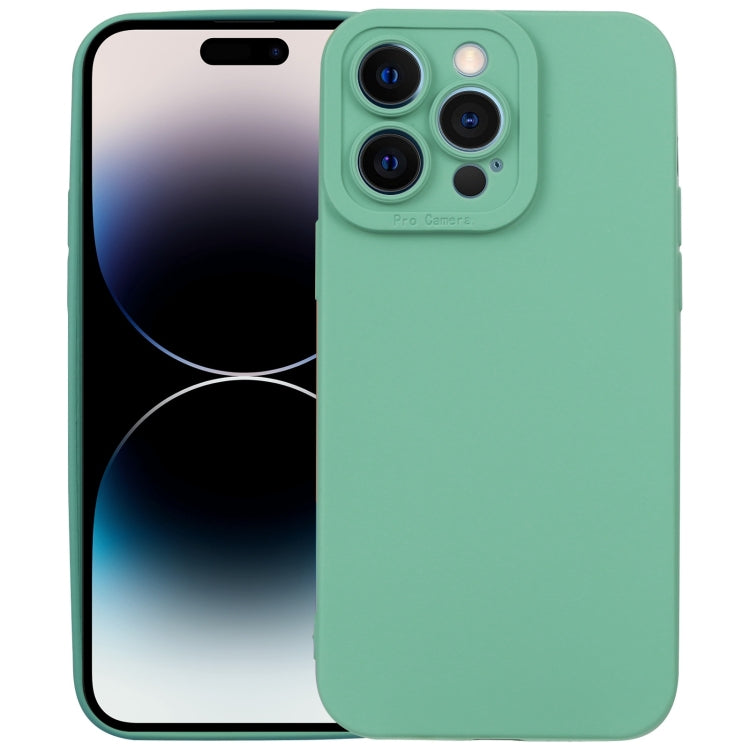 For iPhone 14 Pro Max Liquid Silicone Full Coverage Phone Case