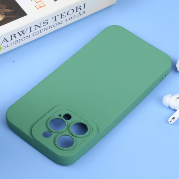 For iPhone 14 Pro Max Liquid Silicone Full Coverage Phone Case