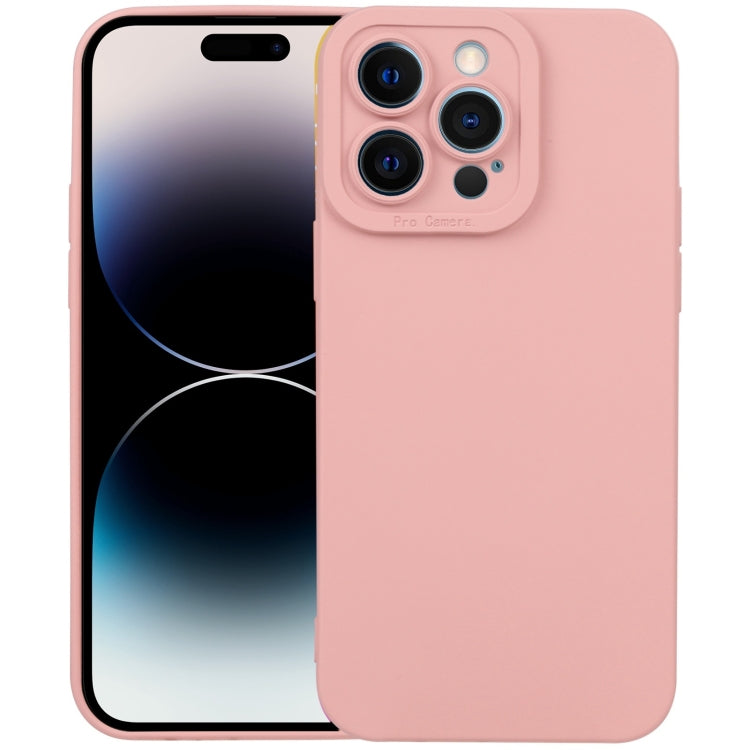 For iPhone 14 Pro Max Liquid Silicone Full Coverage Phone Case