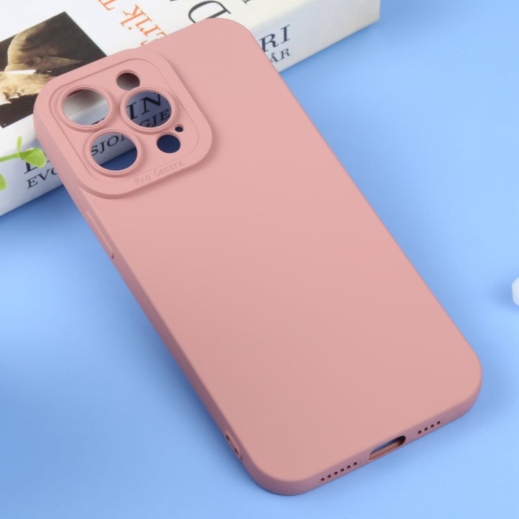 For iPhone 14 Pro Max Liquid Silicone Full Coverage Phone Case