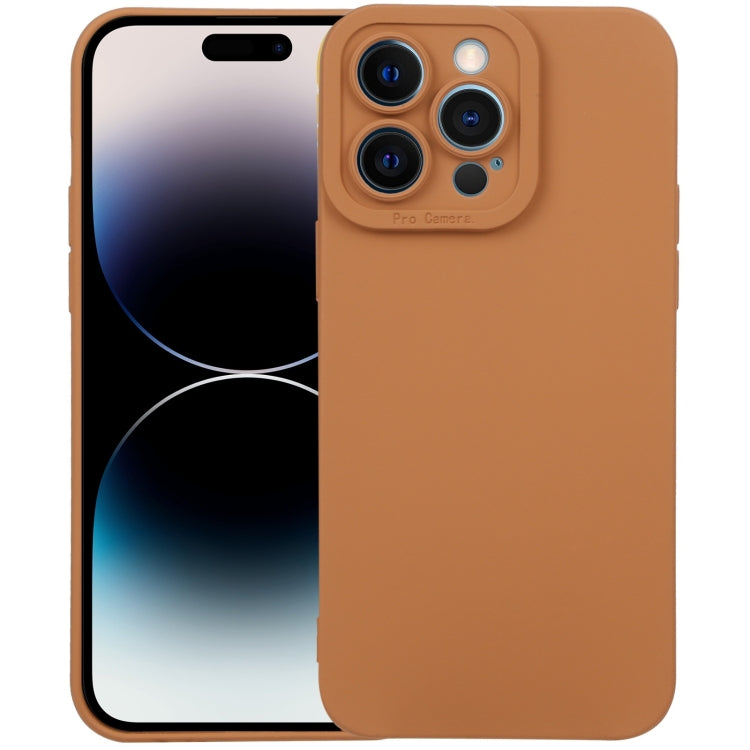 For iPhone 14 Pro Max Liquid Silicone Full Coverage Phone Case