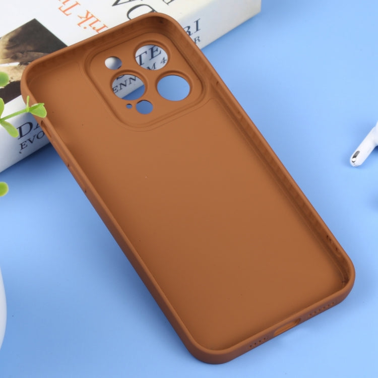 For iPhone 14 Pro Max Liquid Silicone Full Coverage Phone Case