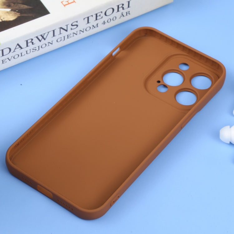 For iPhone 14 Pro Max Liquid Silicone Full Coverage Phone Case