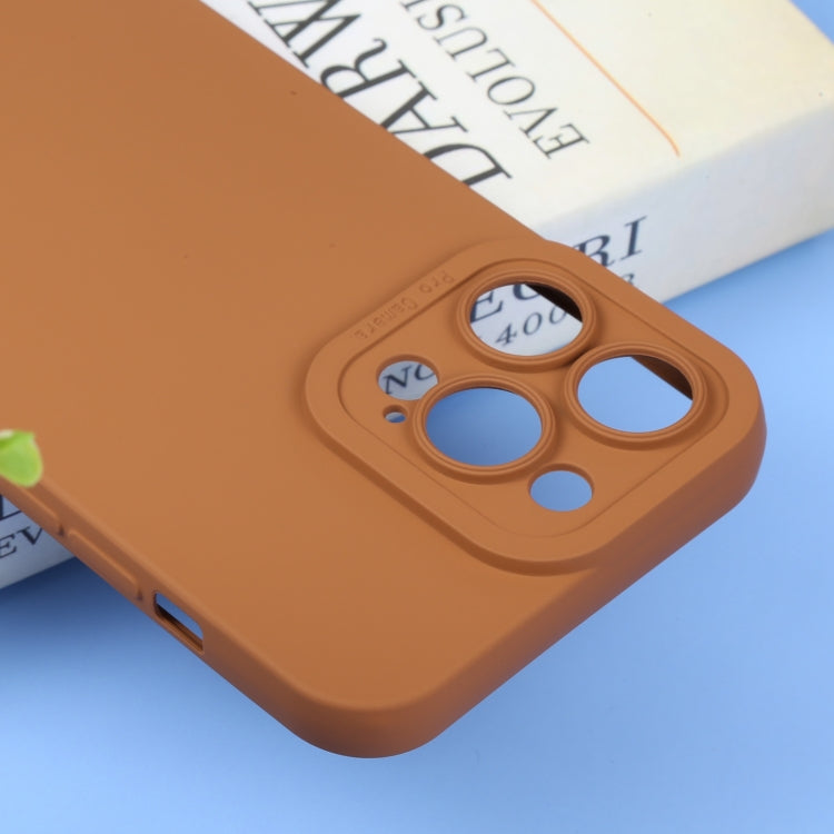 For iPhone 14 Pro Max Liquid Silicone Full Coverage Phone Case