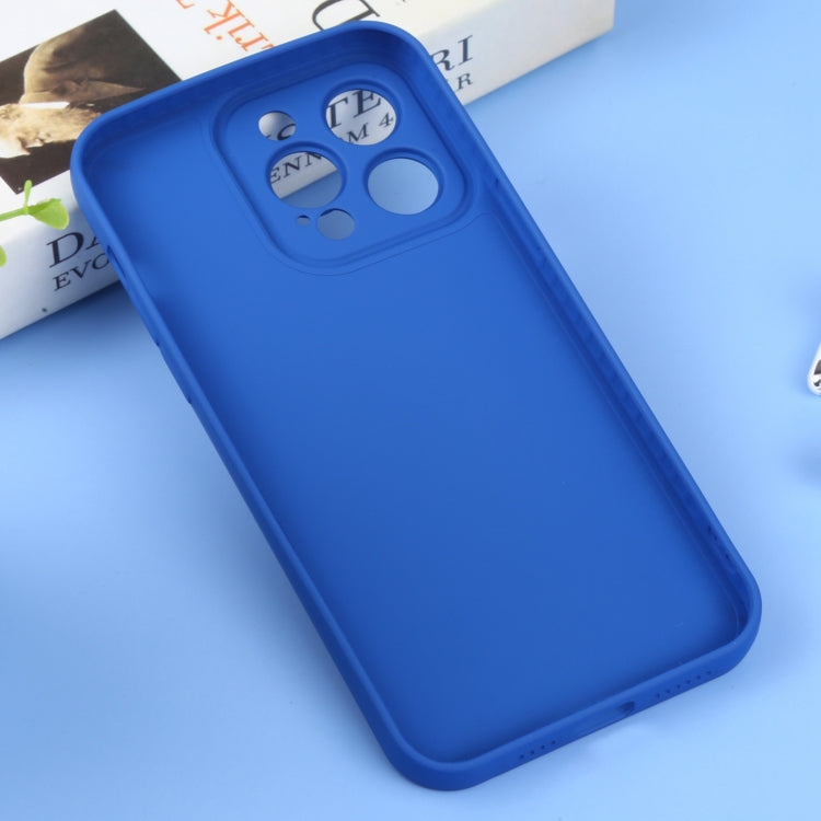For iPhone 14 Pro Max Liquid Silicone Full Coverage Phone Case