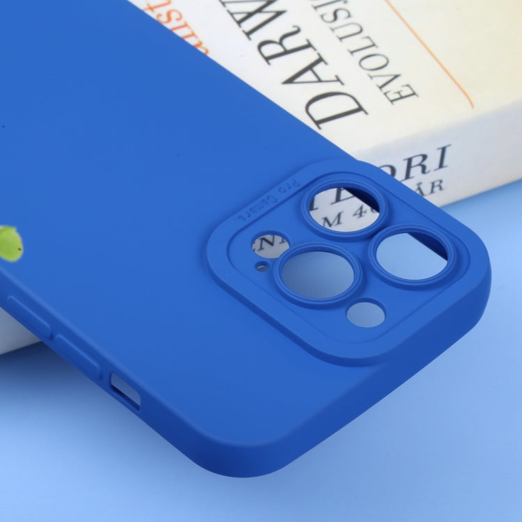 For iPhone 14 Pro Max Liquid Silicone Full Coverage Phone Case