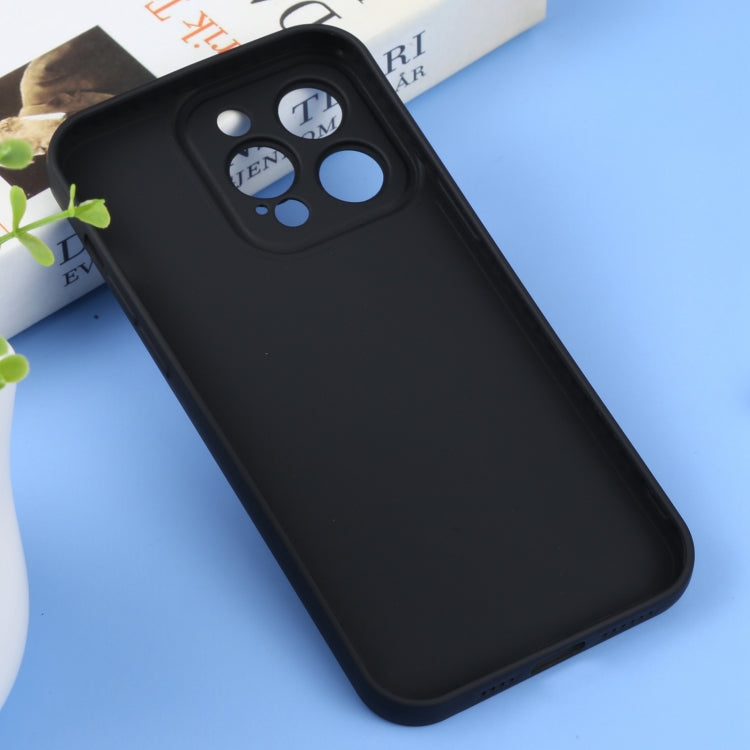 For iPhone 14 Pro Max Liquid Silicone Full Coverage Phone Case