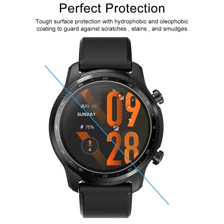 10 PCS For TicWatch Pro 3 Ultra Tempered Glass Screen Watch Film