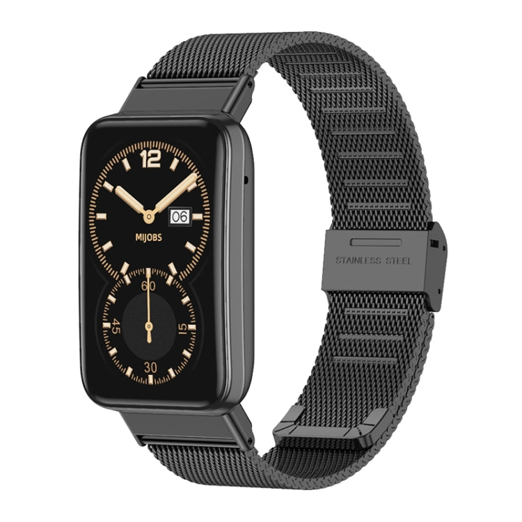 For Xiaomi Mi Band 7 Pro Mijobs Milan Buckle Stainless Steel Watch Band