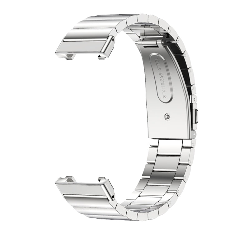 For Xiaomi Mi Band 7 Pro Mijobs Bamboo Stainless Steel Metal Watch Band