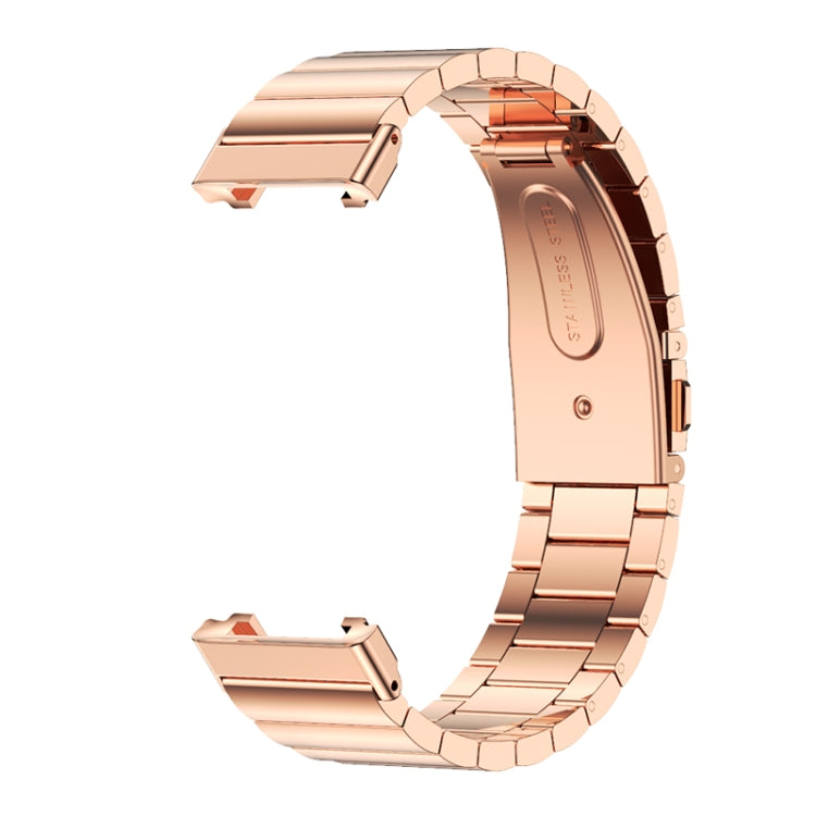 For Xiaomi Mi Band 7 Pro Mijobs Bamboo Stainless Steel Metal Watch Band
