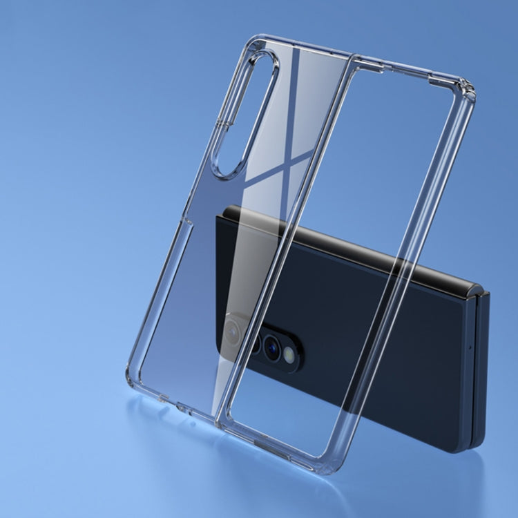 For Samsung Galaxy Z Fold4 Ice Crystal PC + TPU Phone Case