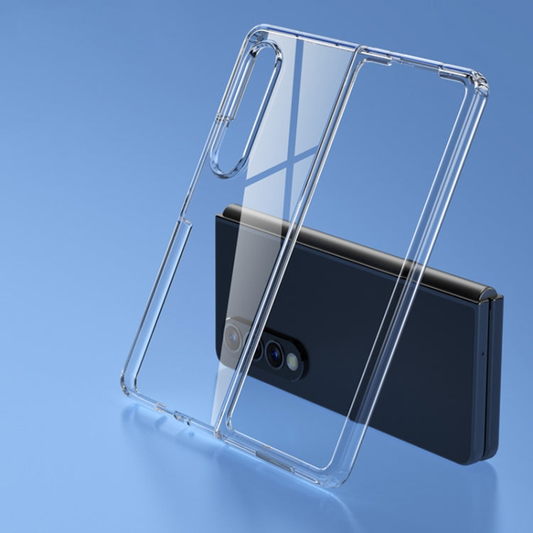 For Samsung Galaxy Z Fold4 Ice Crystal PC + TPU Phone Case