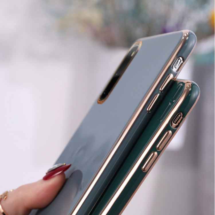 For Galaxy S20+ 6D Plating TPU Protective Case