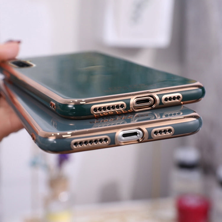 For Galaxy Note10 6D Plating TPU Protective Case