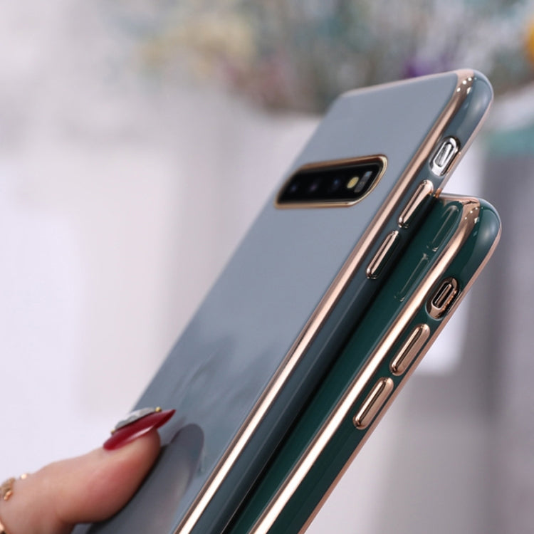 For Galaxy S10+ 6D Plating TPU Protective Case