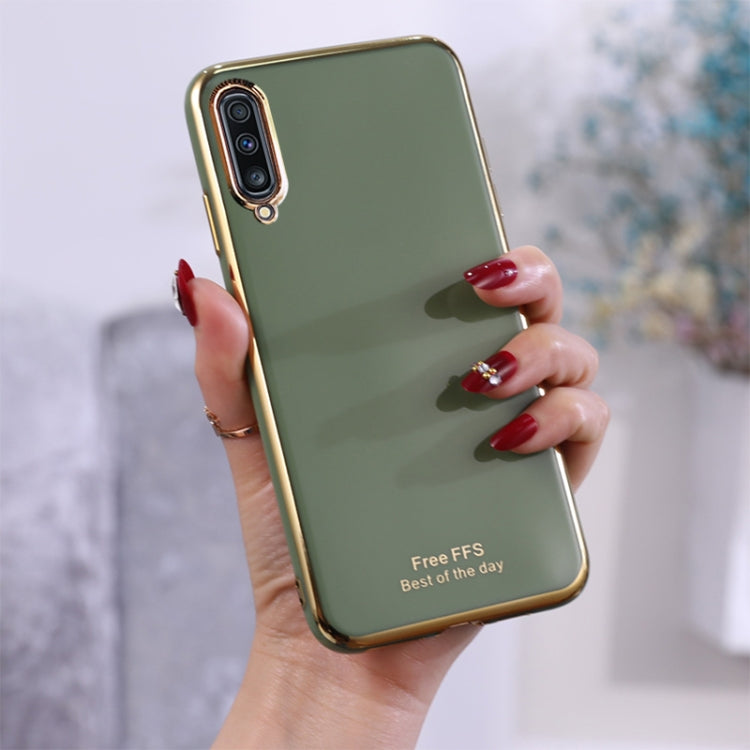 For Galaxy A70 6D Plating TPU Protective Case