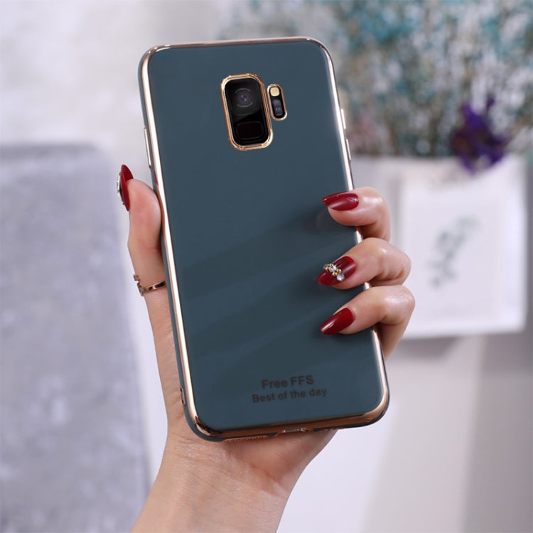 For Galaxy S9 6D Plating TPU Protective Case