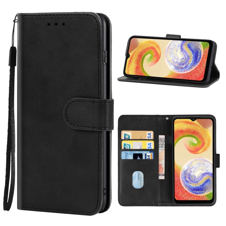 For Samsung Galaxy A04 Leather Phone Case