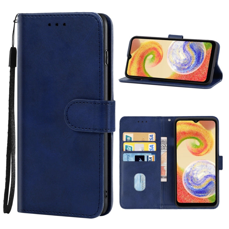 For Samsung Galaxy A04 Leather Phone Case