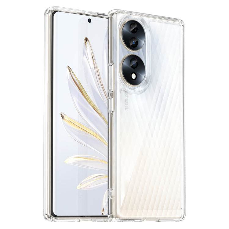 For Honor 70 5G Colorful Series Acrylic + TPU Phone Case