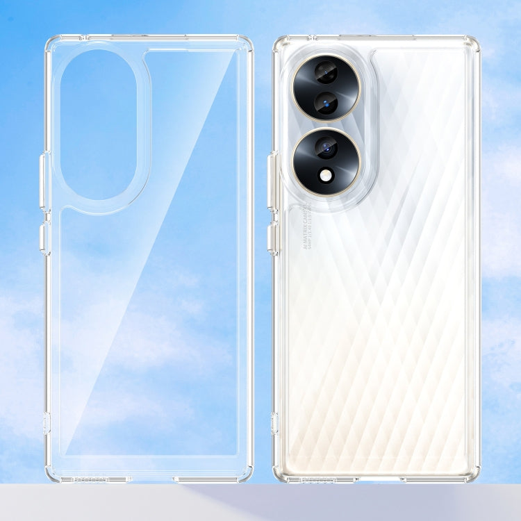 For Honor 70 5G Colorful Series Acrylic + TPU Phone Case