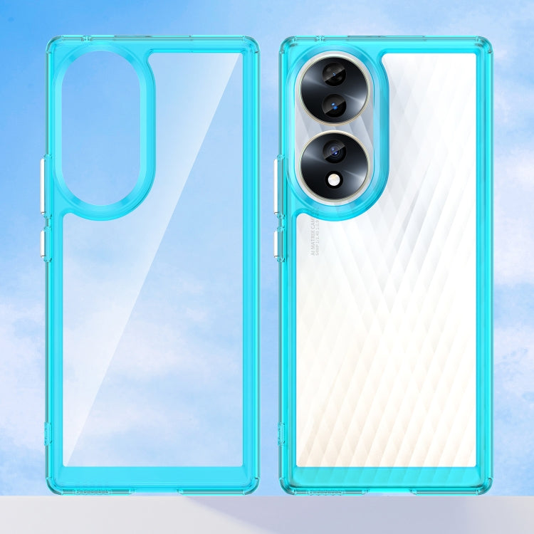 For Honor 70 5G Colorful Series Acrylic + TPU Phone Case