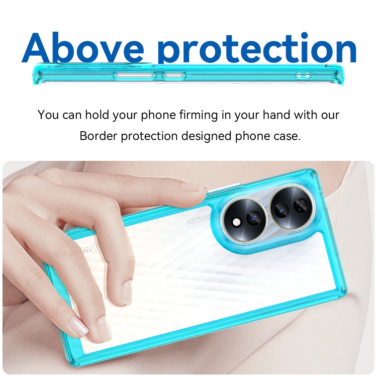 For Honor 70 5G Colorful Series Acrylic + TPU Phone Case