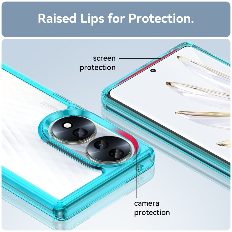 For Honor 70 5G Colorful Series Acrylic + TPU Phone Case