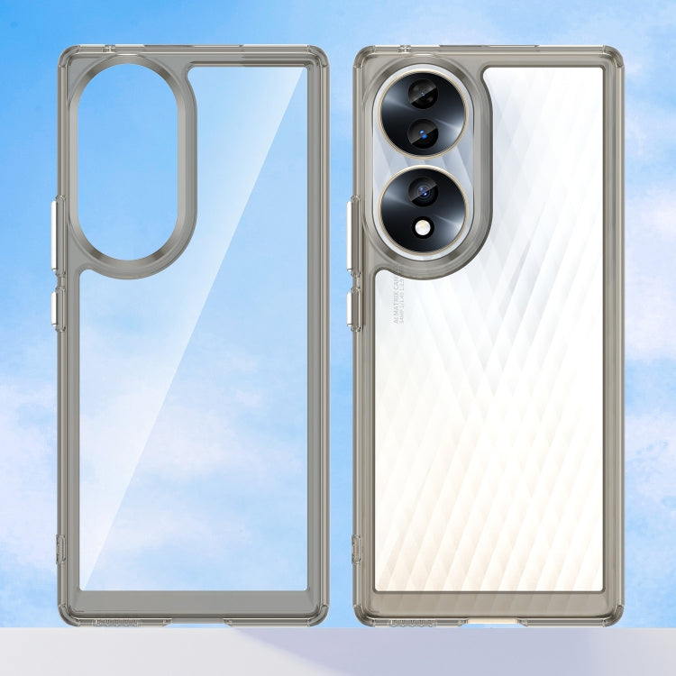 For Honor 70 5G Colorful Series Acrylic + TPU Phone Case