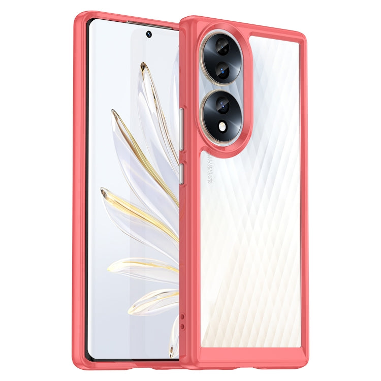 For Honor 70 5G Colorful Series Acrylic + TPU Phone Case