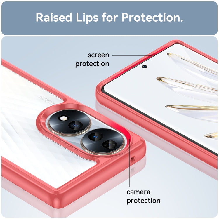 For Honor 70 5G Colorful Series Acrylic + TPU Phone Case