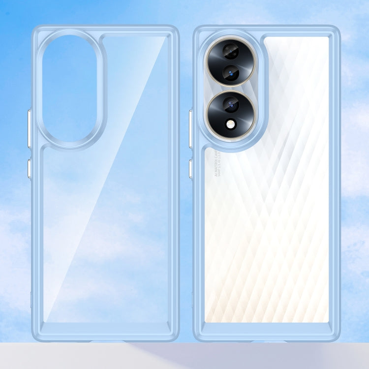 For Honor 70 5G Colorful Series Acrylic + TPU Phone Case