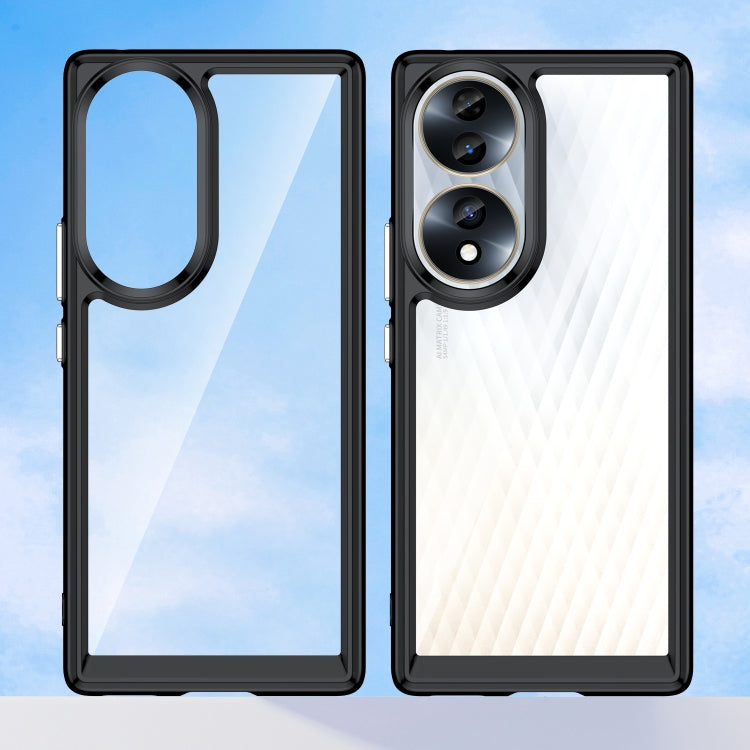 For Honor 70 5G Colorful Series Acrylic + TPU Phone Case