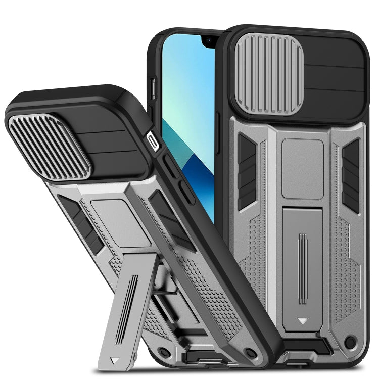For iPhone 14 Sliding CamShield Magnetic Phone Case