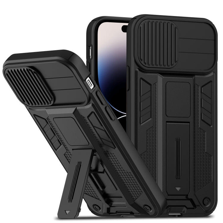 For iPhone 14 Pro Sliding CamShield Magnetic Phone Case